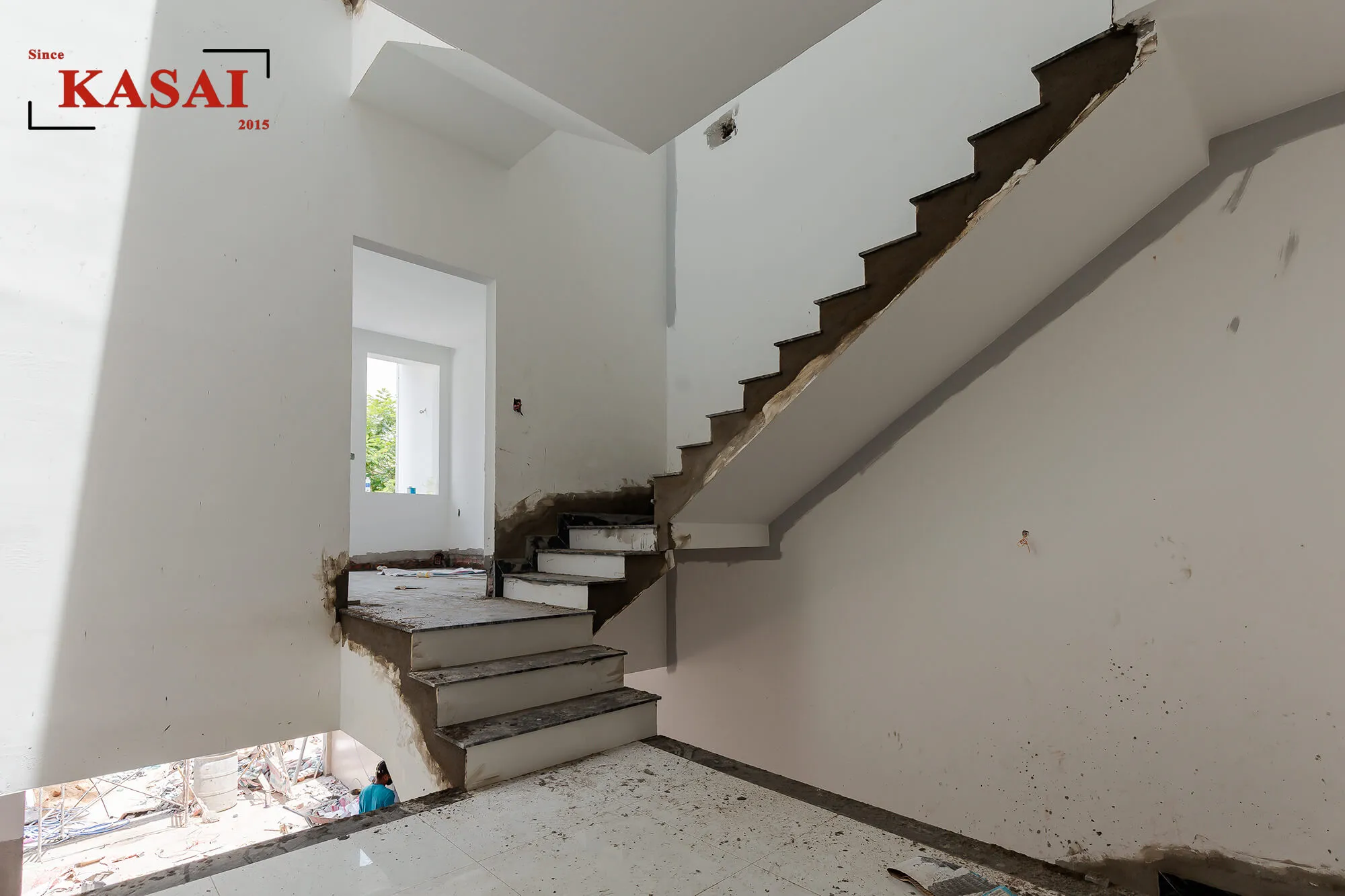 Cách đổ cầu thang bê tông