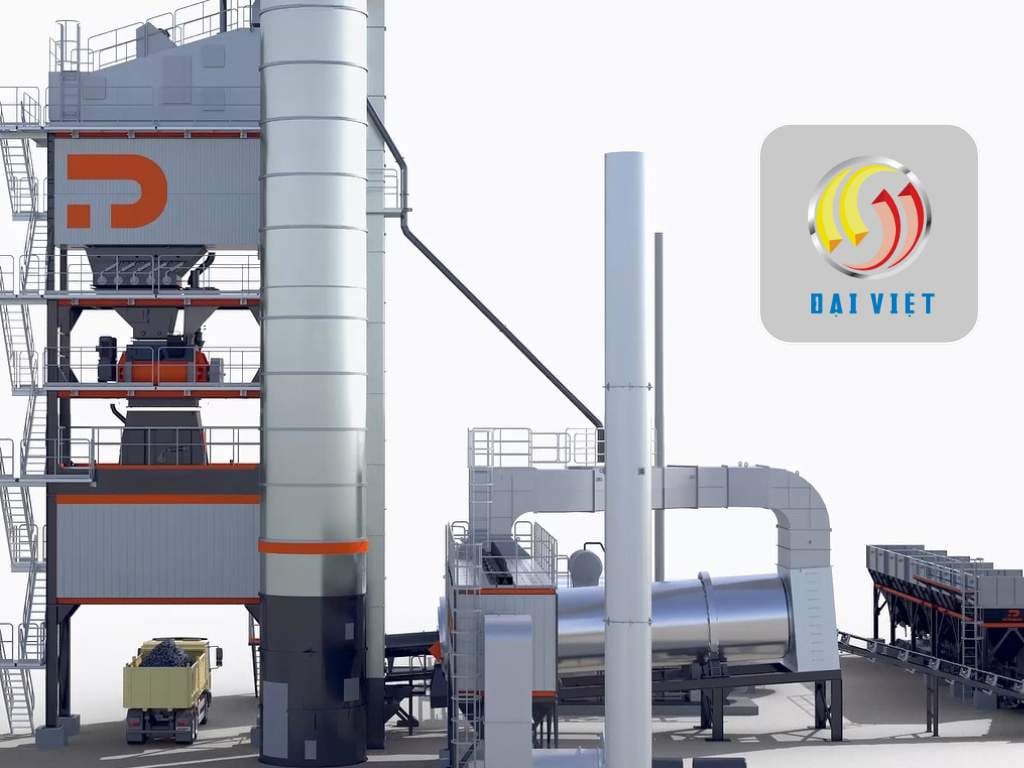 Trạm Trộn Bê Tông Nhựa Nóng: Cấu Tạo, Quy Trình và Ứng Dụng Toàn Diện