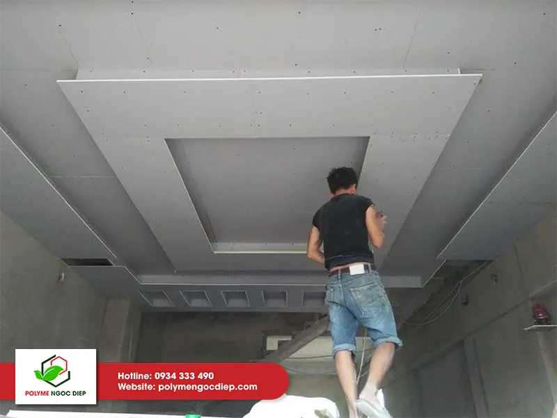 Trần thạch cao có tính thẩm mỹ cao nhưng không có khả năng chống nóng tốt