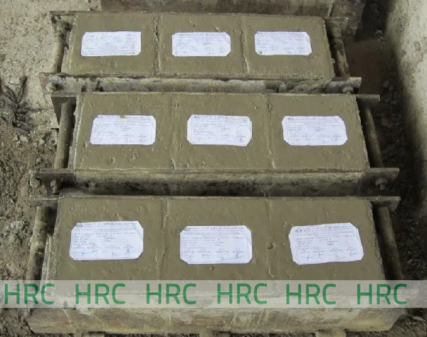 Chuẩn bị mẫu thử bê tông theo tiêu chuẩn