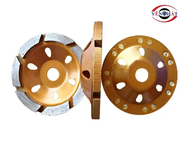 Đĩa mài nền bê tông Cup Wheel với thiết kế chắc chắn