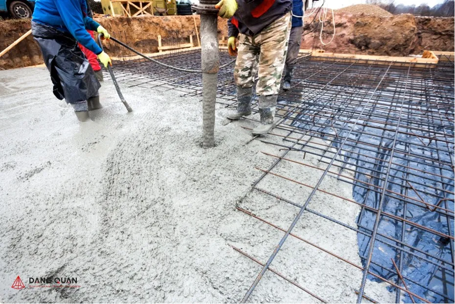 Độ rỗng và mức độ đầm chặt ảnh hưởng trọng lượng bê tông cốt thép