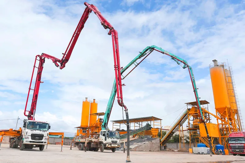 Đội ngũ chuyên nghiệp của đơn vị cho thuê xe bơm bê tông