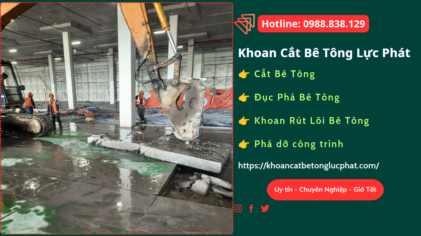 Khoan Cắt Bê Tông Củ Chi: Dịch Vụ Chuyên Nghiệp, Giá Tốt Nhất