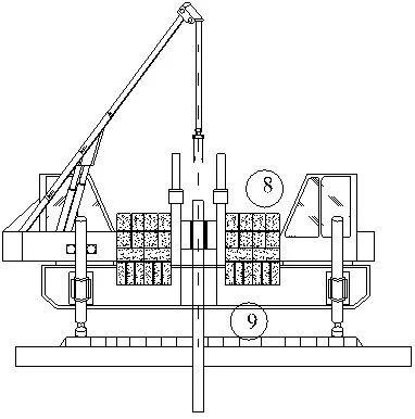 Máy ép robot đang hoạt động, hiển thị thông số lực ép