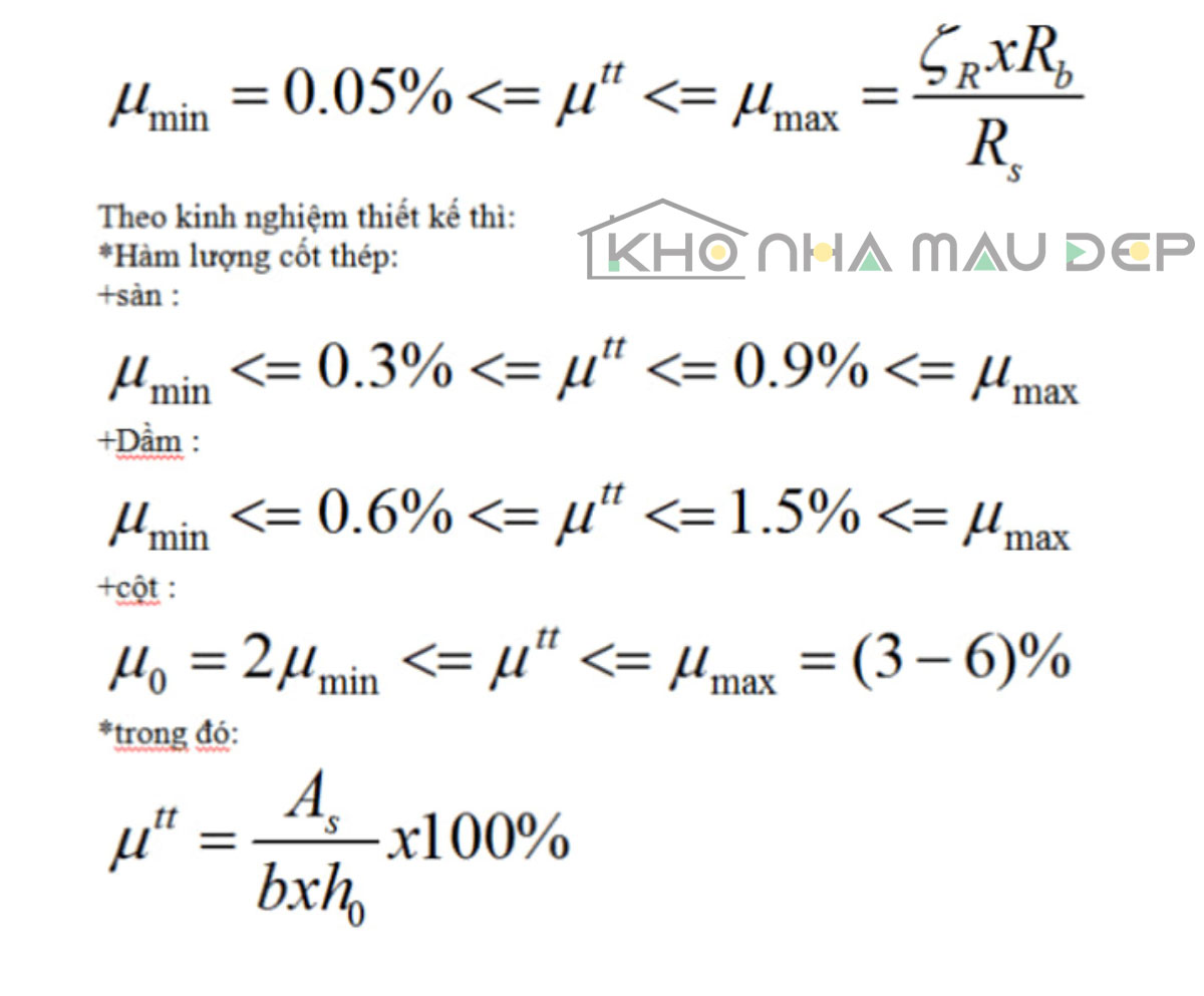 Hàm Lượng Cốt Thép Tối Ưu Trong 1m³ Bê Tông: Hướng Dẫn Chi Tiết