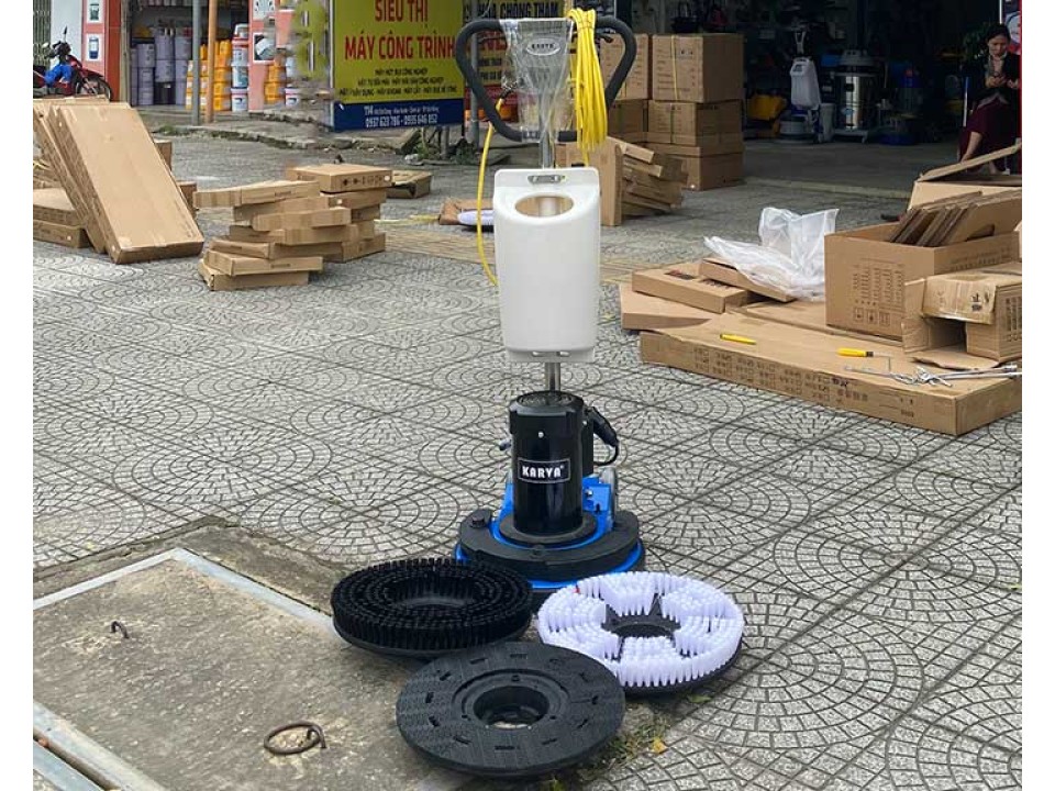 Máy Mài Sàn Bê Tông DMS350: Giải Pháp Tối Ưu Cho Bề Mặt Sàn Công Nghiệp