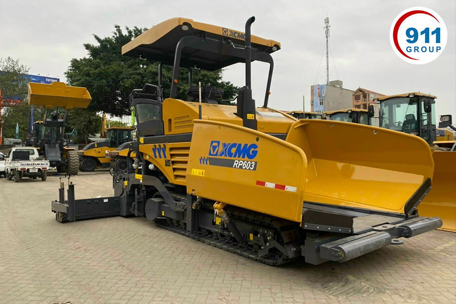 Máy Rải Bê Tông Nhựa: Cấu Tạo, Phân Loại Và Ứng Dụng Thực Tế