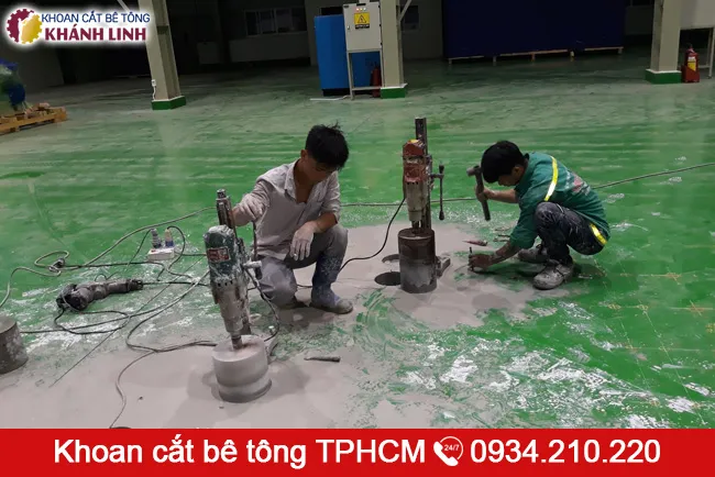 Khoan cắt bê tông TPHCM chuyên nghiệp