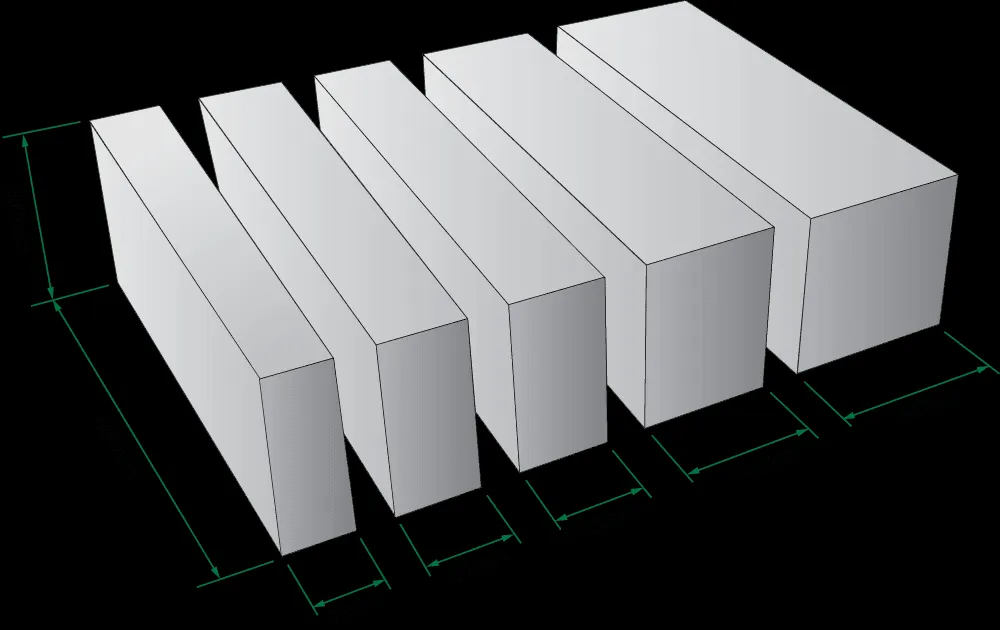 kích thước gạch aac