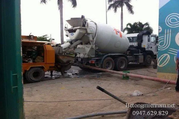 Mẫu bê tông thử nghiệm cường độ