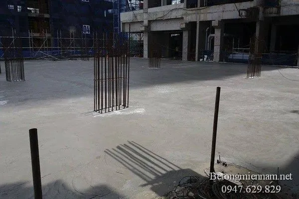 Kiểm tra mác bê tông tươi trước khi đổ