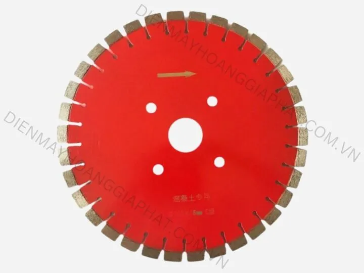 Đặc điểm của lưỡi cắt bê tông d350