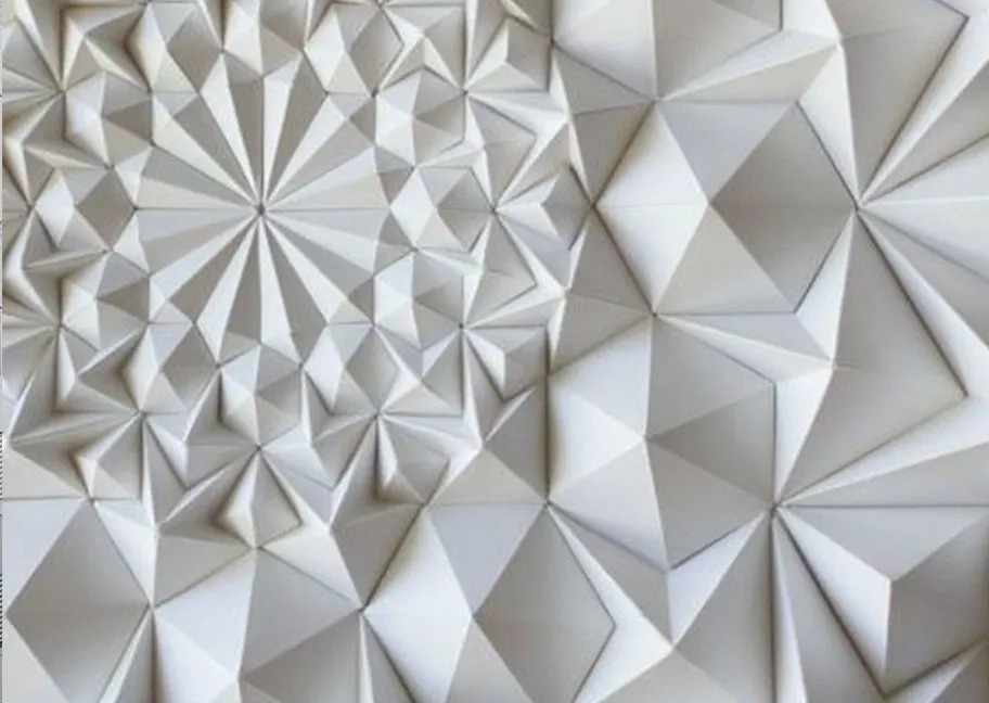 Mẫu gạch bê tông trang trí hình hoa