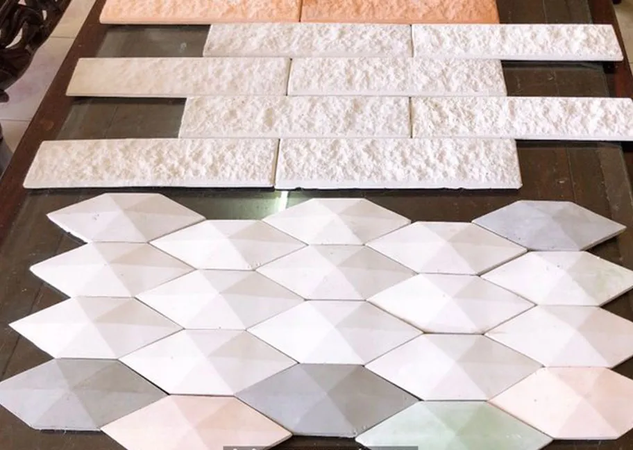 Các loại mẫu gạch bê tông trang trí phổ biến