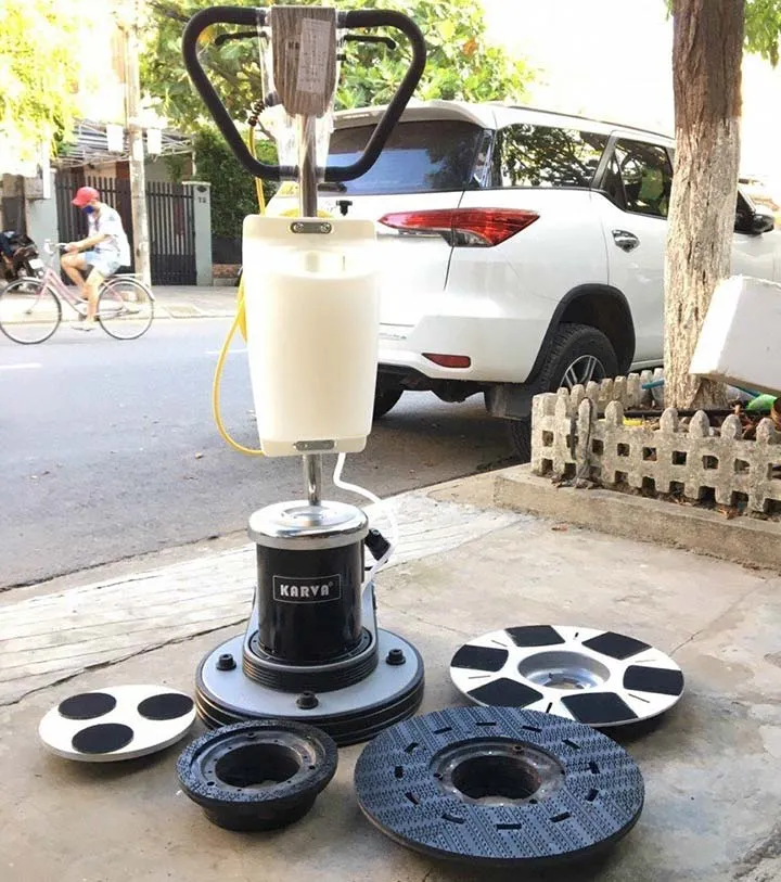 Máy mài và đánh bóng sàn Karva KVG-17E1