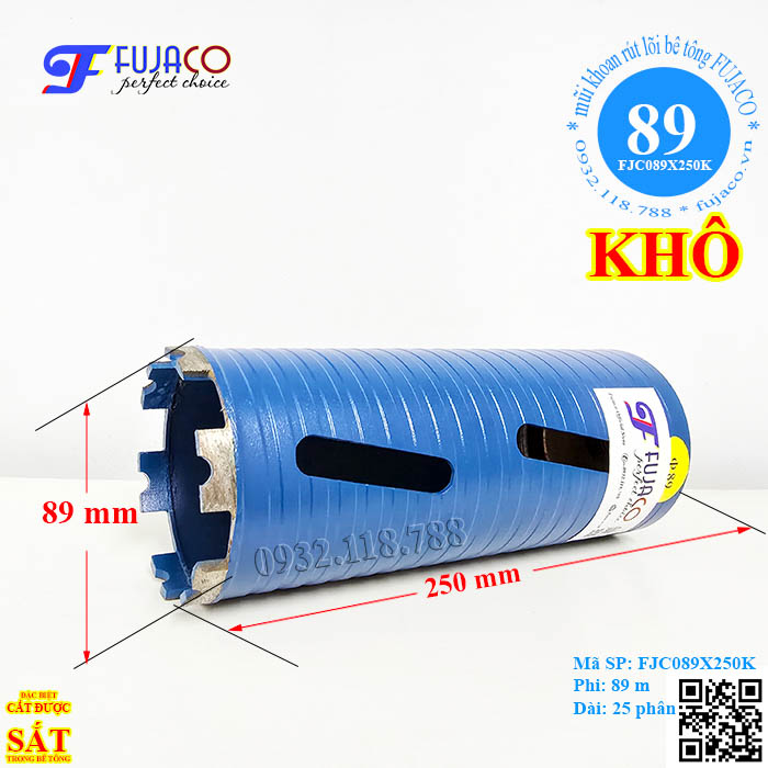 Mũi Khoan Rút Lõi Bê Tông Phi 90: Lựa Chọn Tối Ưu Cho Mọi Công Trình