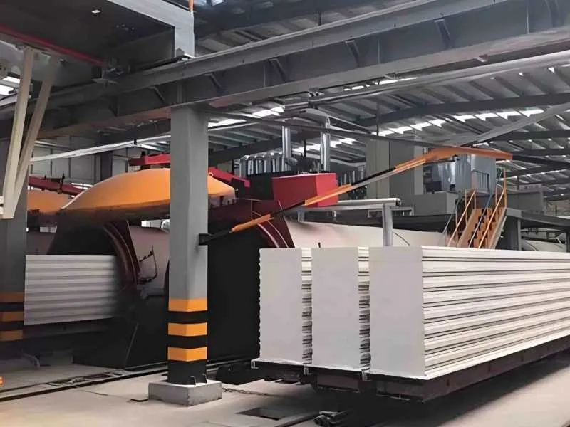 Sản xuất bê tông khí chưng áp