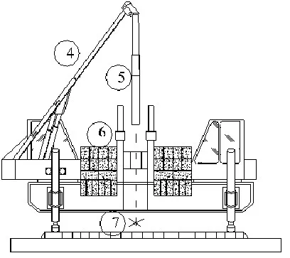 Kỹ thuật viên đang căn chỉnh mũi cọc trước khi ép