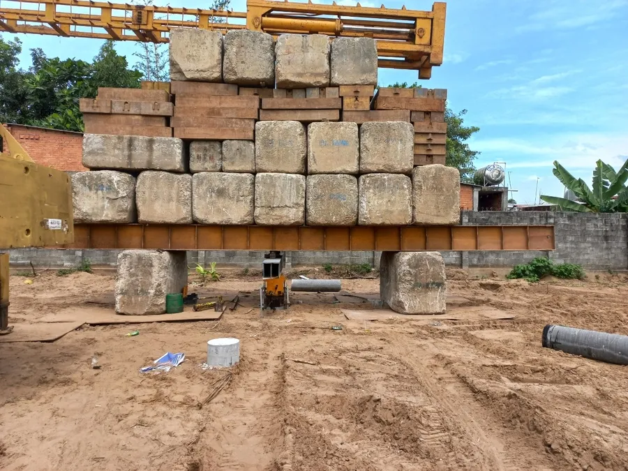 Thi công ép cọc bê tông móng nhà theo tiêu chuẩn bản vẽ