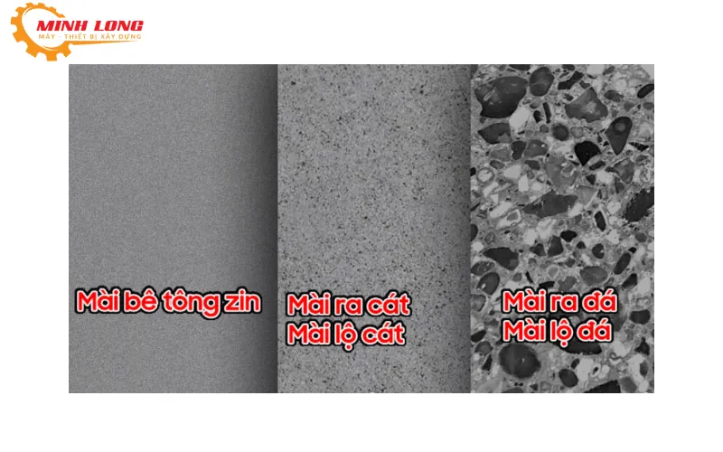 Hình ảnh minh họa sàn bê tông mài nhám với vẻ đẹp tự nhiên và độ nhám an toàn