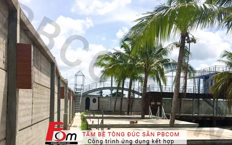 Công trình kết hợp của tấm bê tông đúc sẵn