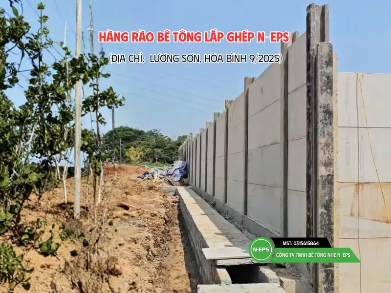 Hàng Rào Bê Tông Đúc Sẵn: Giải Pháp Tối Ưu Chi Phí & Thi Công Nhanh Chóng