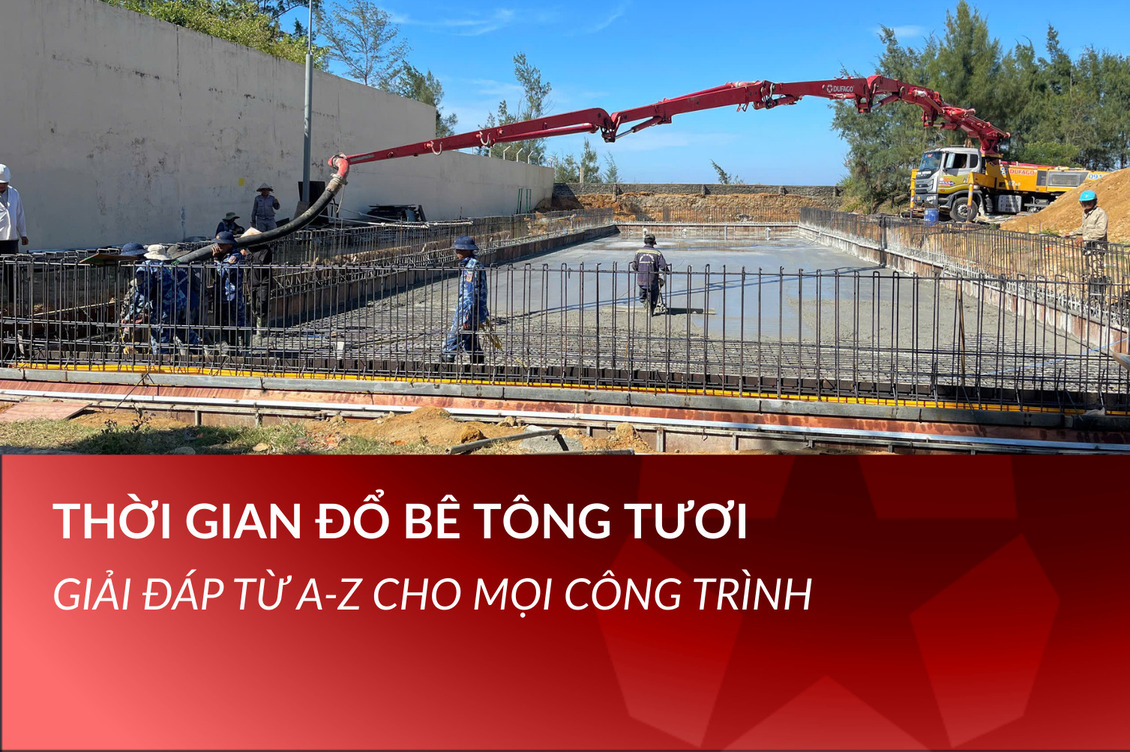 Bê Tông Tươi Bao Lâu Thì Khô? Hướng Dẫn Chi Tiết Từ A-Z