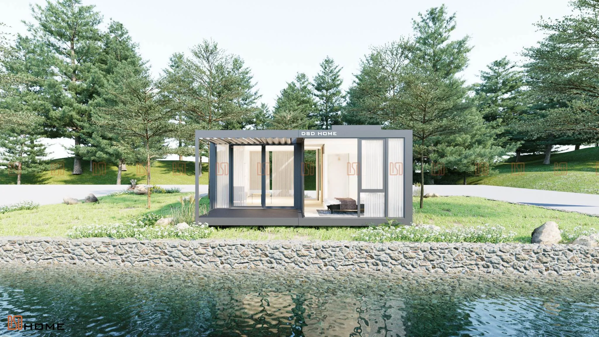 DSDhome thi công nhà lắp ghép