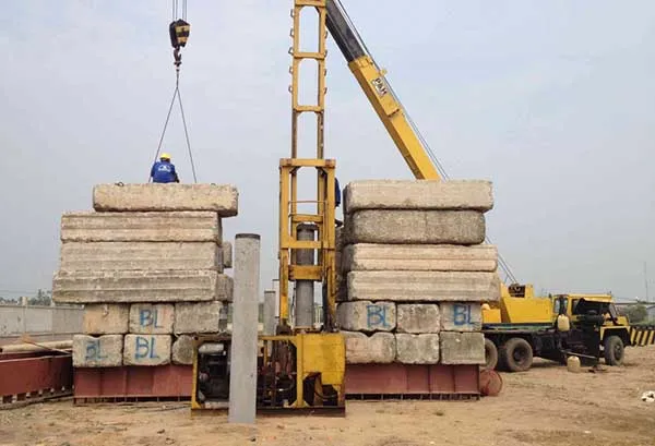 Công ty Thăng Long chuyên thi công ép cọc bê tông với chi phí hợp lý