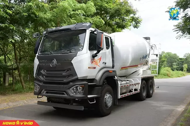 Cấu tạo và nguyên lý hoạt động của xe bồn trộn bê tông