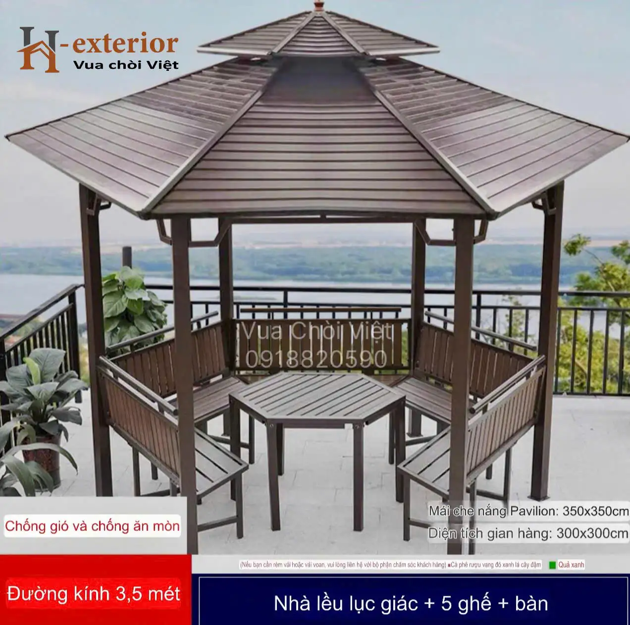 Chòi Lục Giác Bê Tông: Giải Pháp Thi Công Hiệu Quả Cho Mọi Công Trình