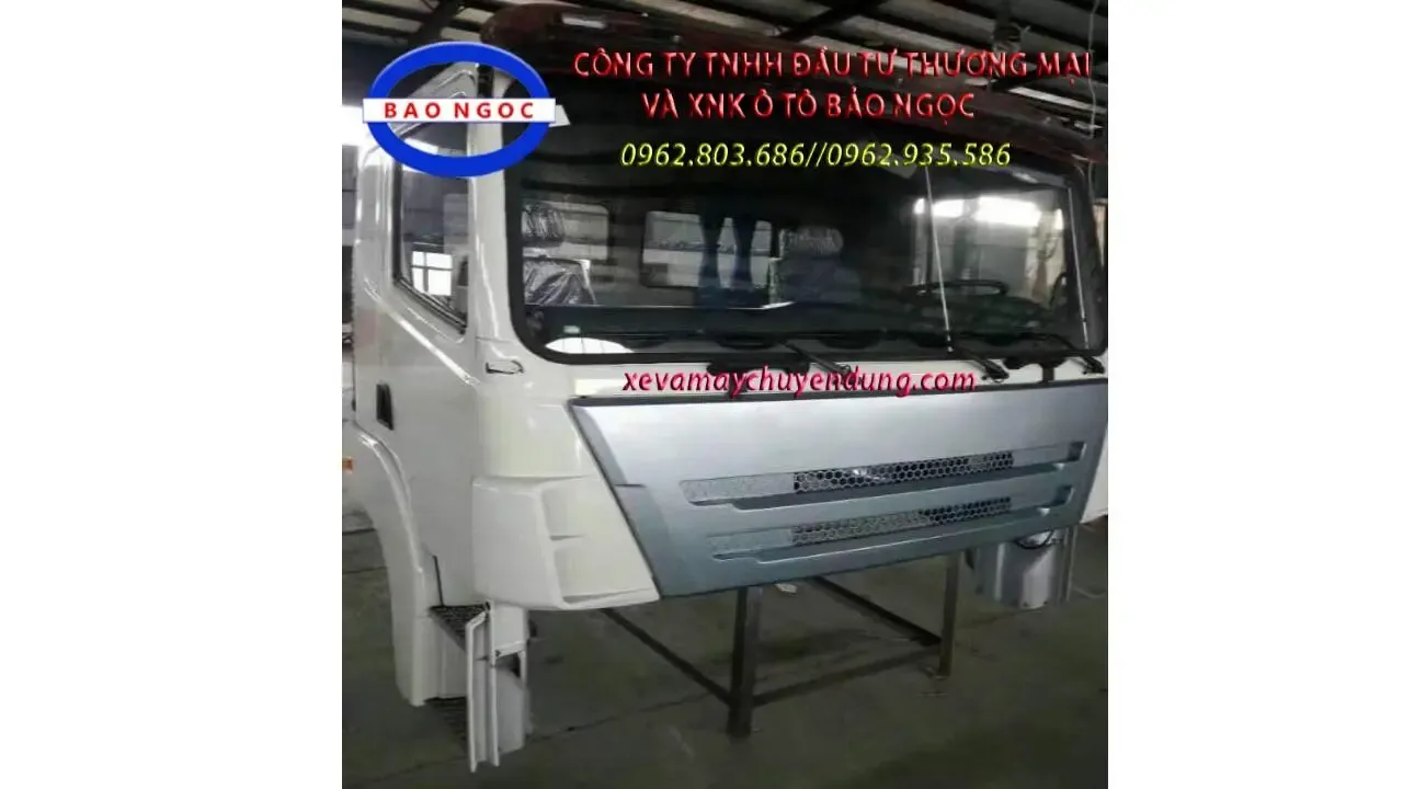 Cabin tổng thành xe trộn bê tông Sany chính hãng