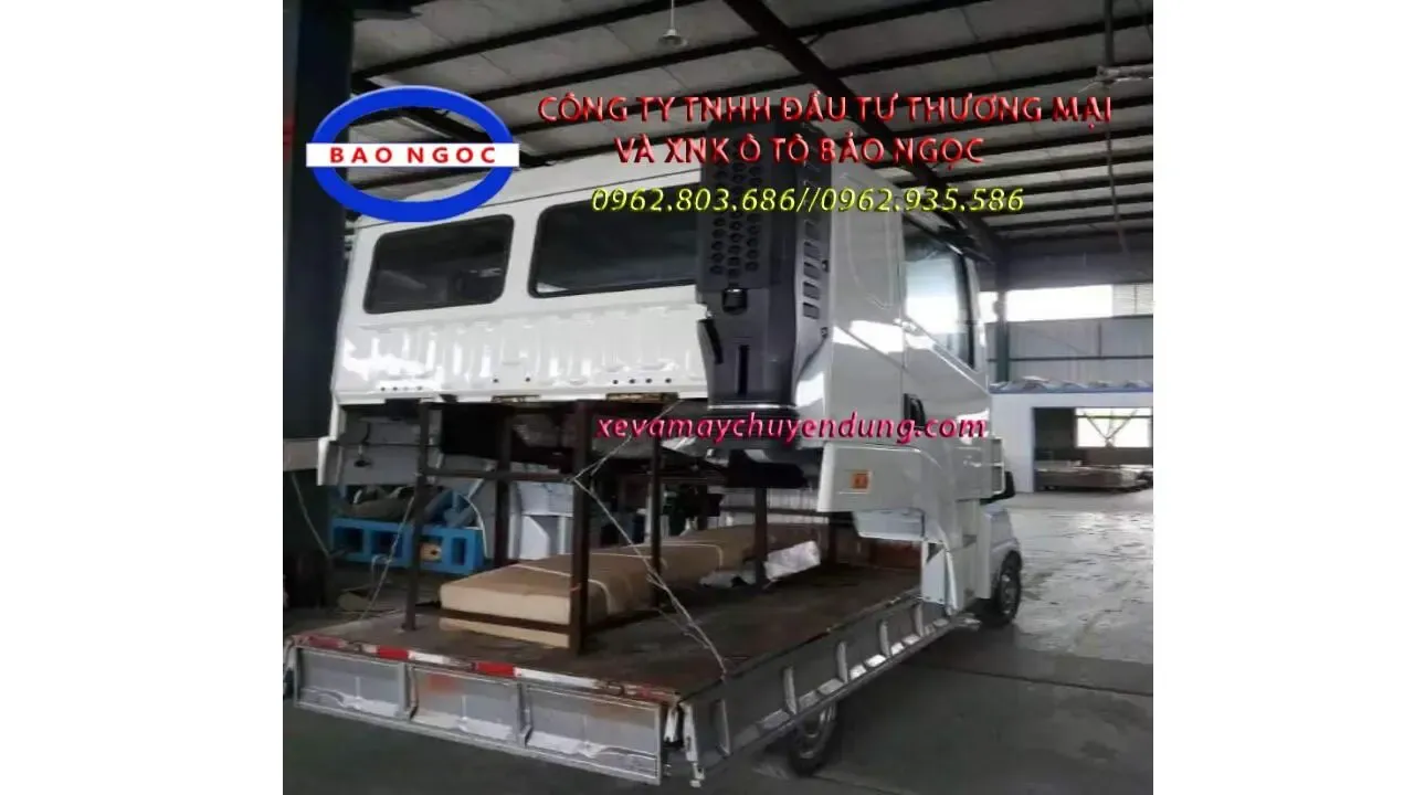 Cabin xe trộn bê tông Sany cũ phục vụ thay thế