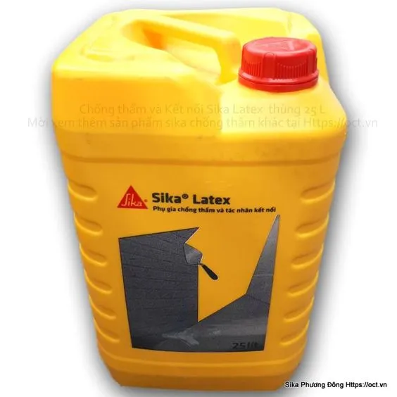 Sử dụng phụ gia Sika Latex để tăng cường liên kết trong xử lý nứt bê tông
