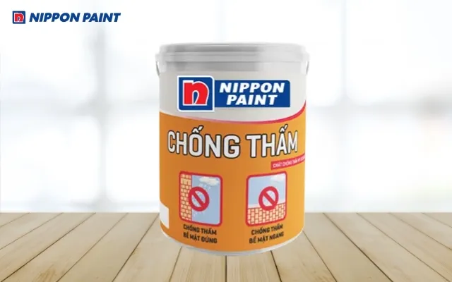 Chất chống thấm Nippon WP100 phối hợp cùng xi măng cho tường bê tông