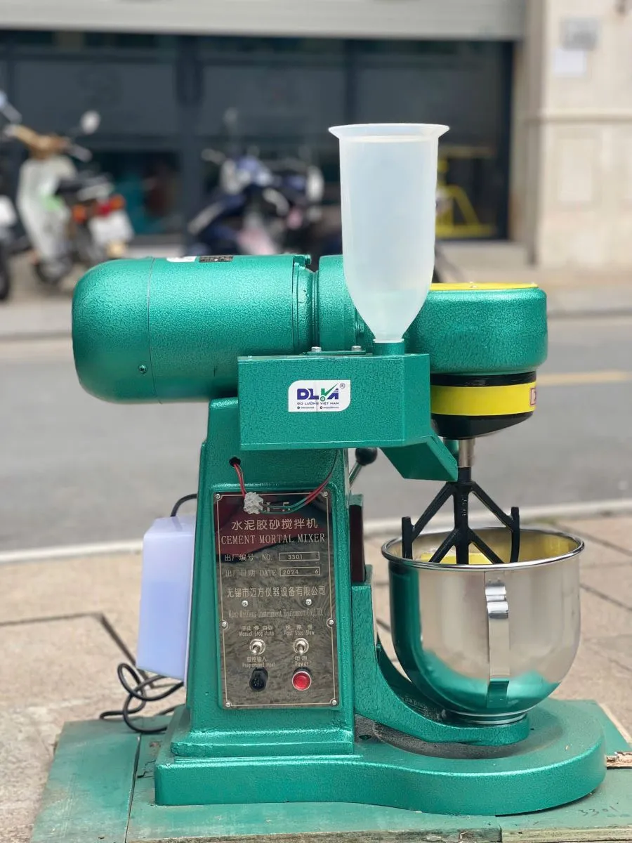 Máy trộn vữa xi măng tiêu chuẩn JJ-5 đáp ứng TCVN 6016:2011