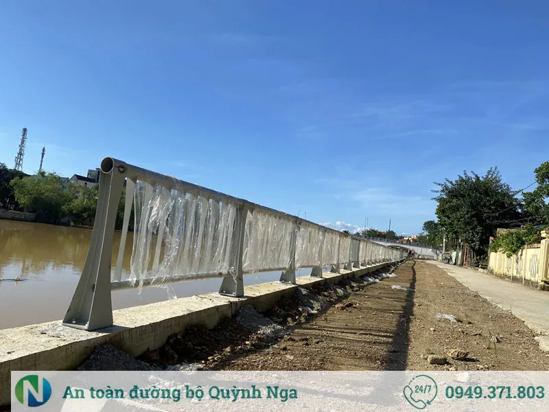 Bản vẽ Cad lan can cầu đường bộ