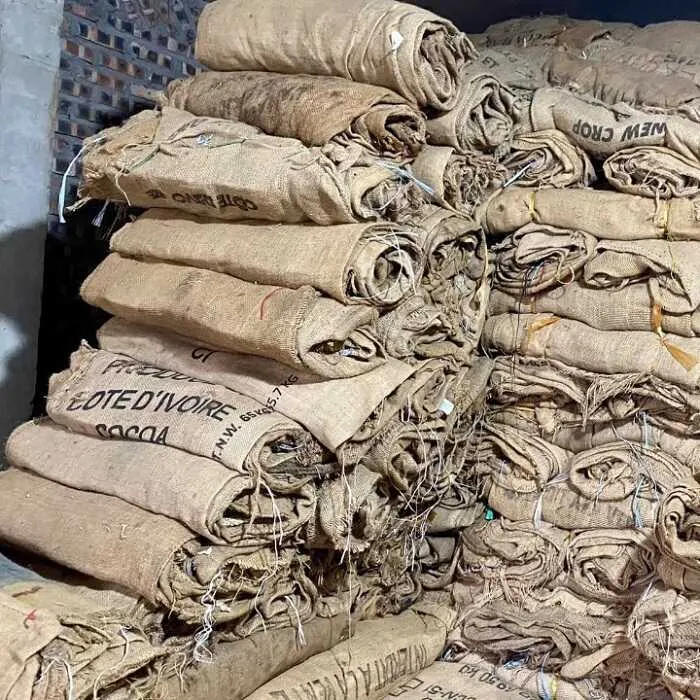 Bao tải đay tẩm nhựa đường chất lượng cao dùng trong thi công mố cầu