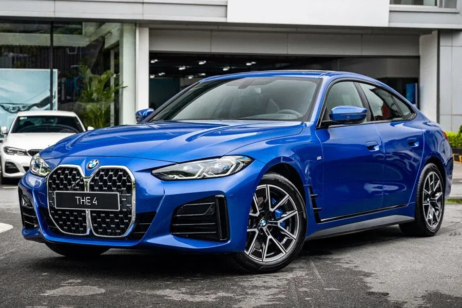 Ngoại thất xe BMW 430i Gran Coupe M Sport 2026 sở hữu thiết kế khí động học tối ưu