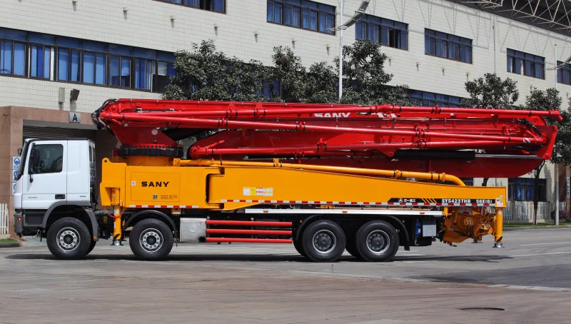 Bơm cần 56 mét Sany công nghệ Đức