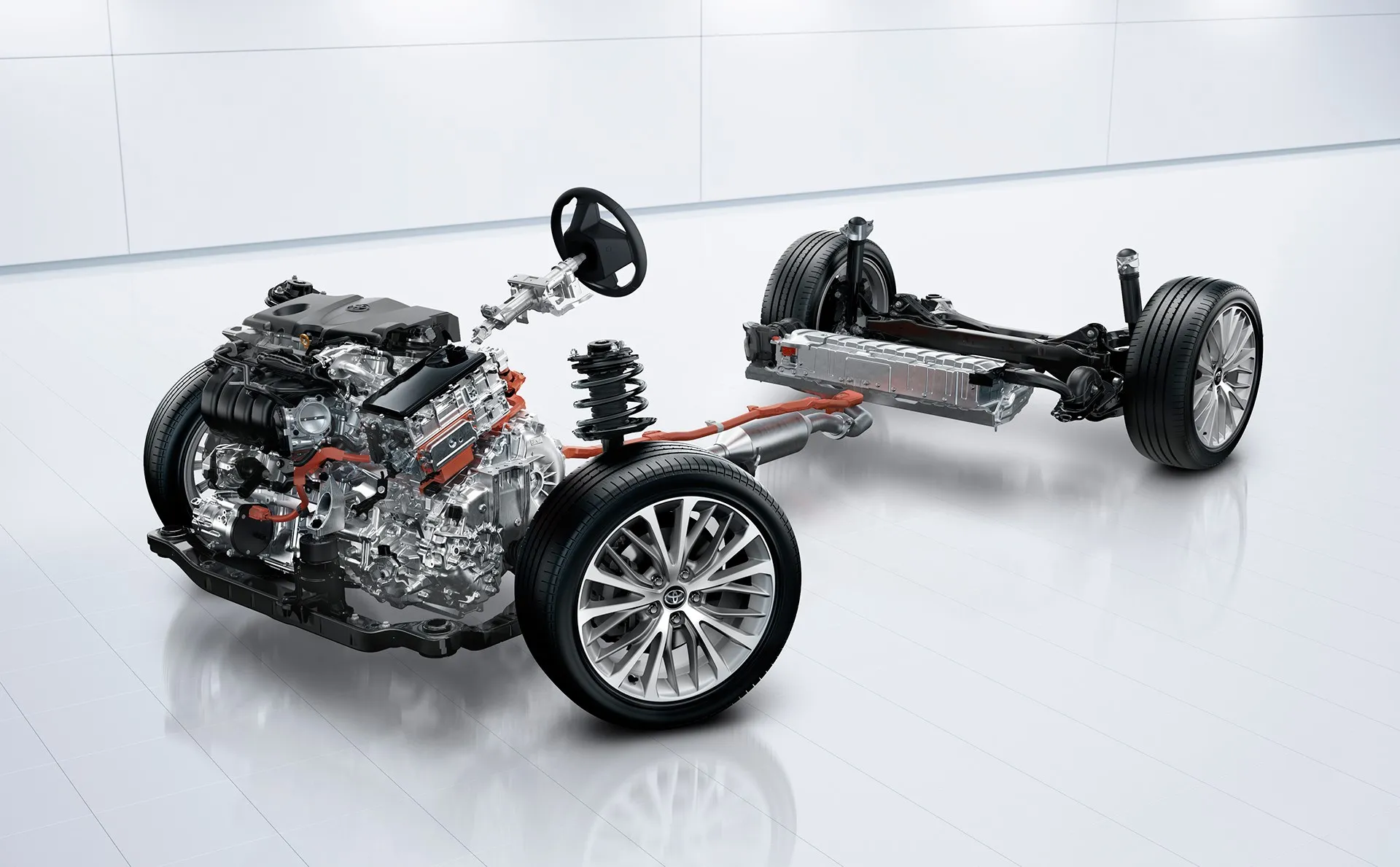 Hệ thống dẫn động cầu trước trong cấu tạo cần trục ô tô chuyên dụng