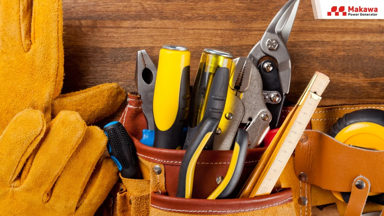 Các dụng cụ chuyên dụng trong quy trình bảo trì bảo dưỡng máy phát điện SANY