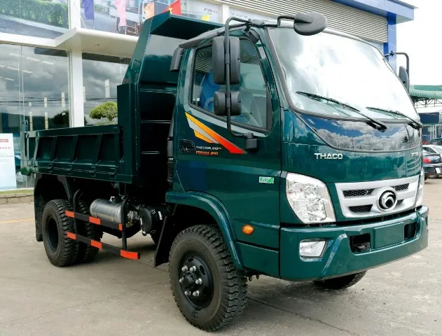 Ngoại thất xe ben Thaco Forland FD990-4WD 2 cầu đời mới 2026