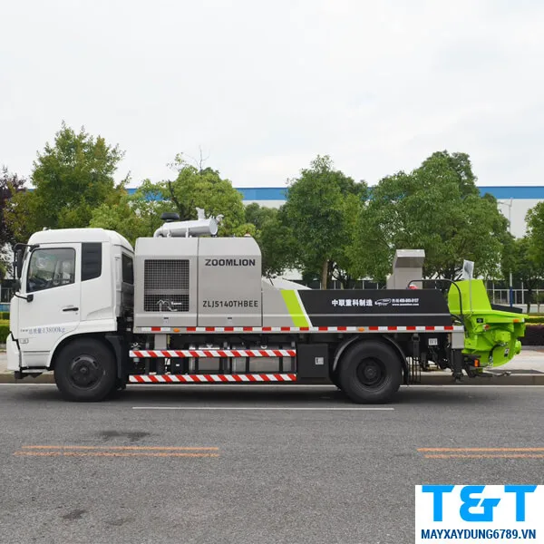 Xe bơm bê tông tự hành áp 22 MPA ZOOMLION CIFA
