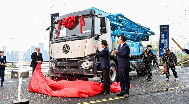 Xe trộn Sany - hình minh họa 1