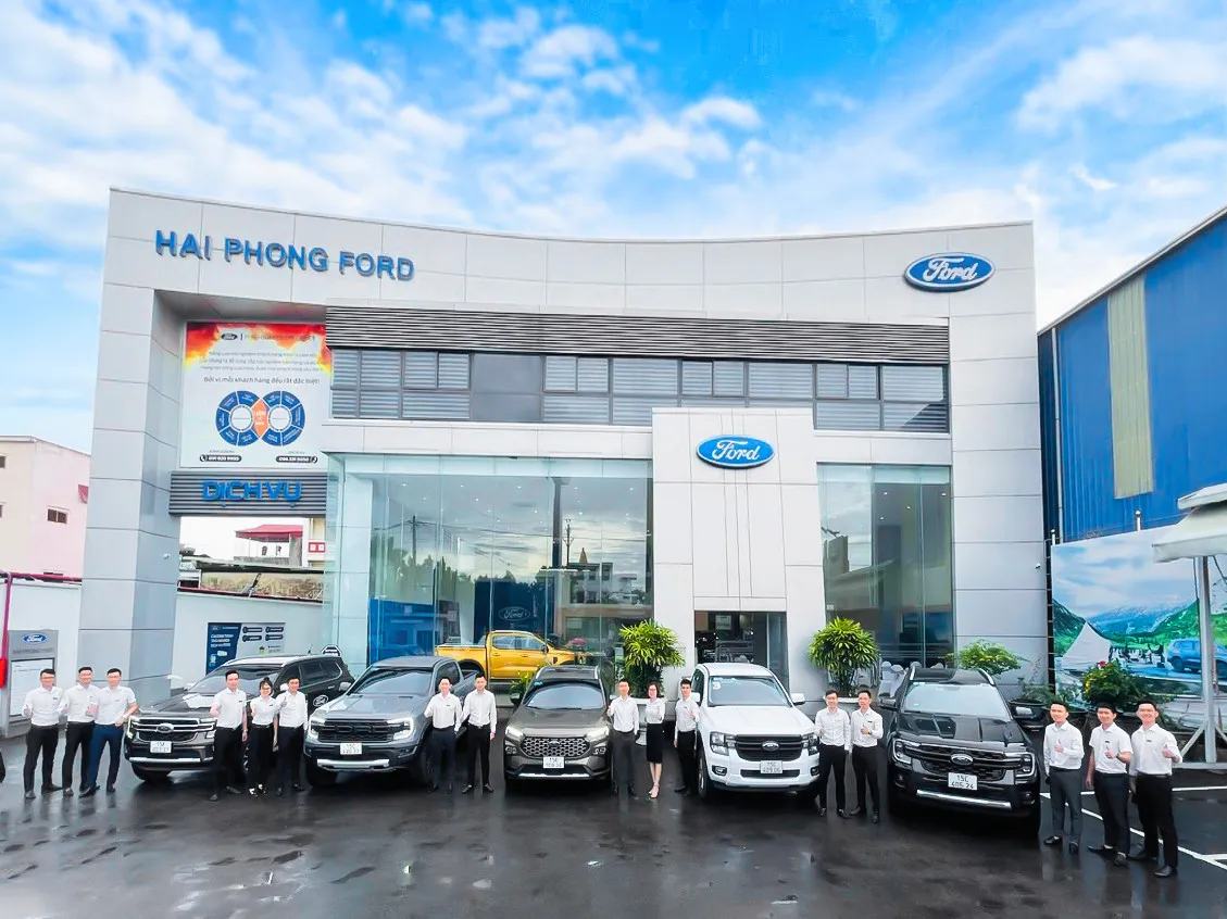 Toàn cảnh Showroom Hải Phòng Ford 2026