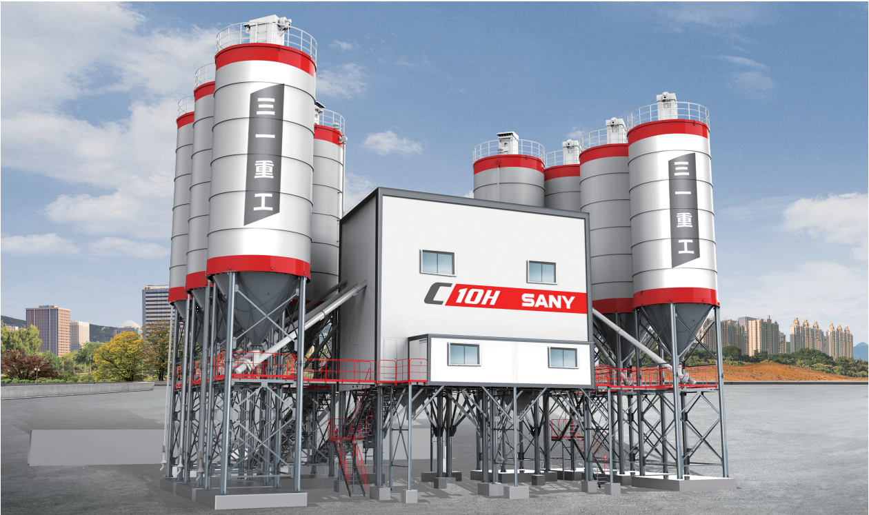trạm bê tông tươi sany 240m3