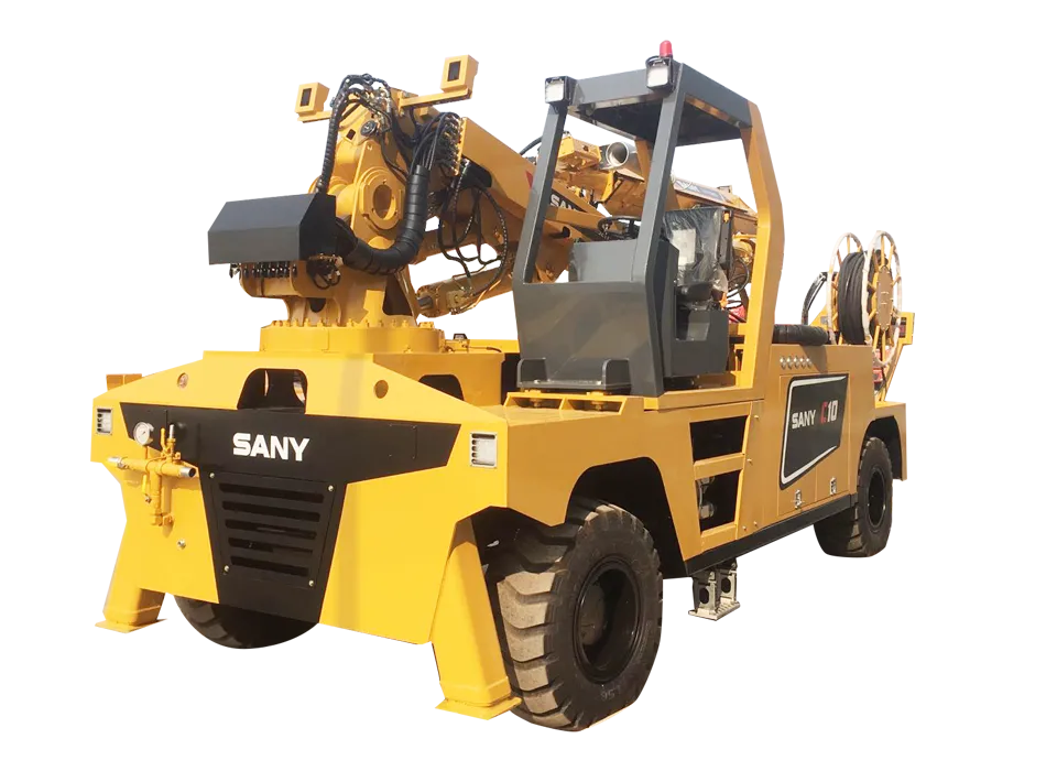máy phun vẩy bê tông sany