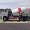 xe trộn bê tông sany